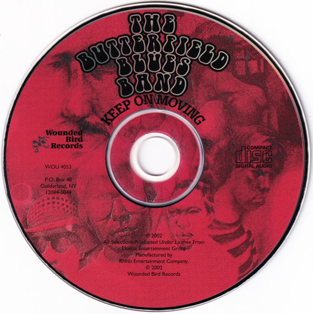 Paul Butterfield Blues Band – Keep on Moving Music CD
