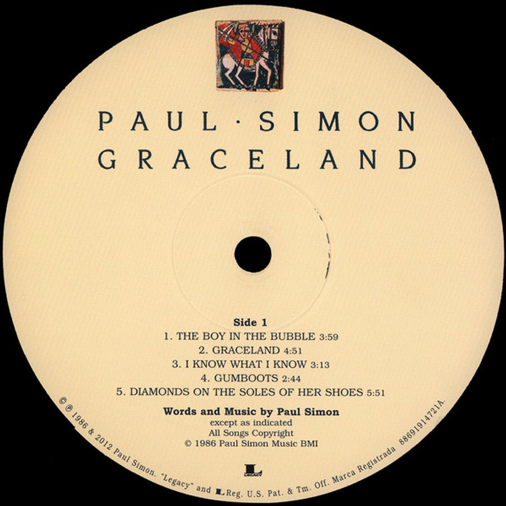Paul Simon – Graceland: 25th Anniversary Edition (LP Vinyl) Vinyl Record