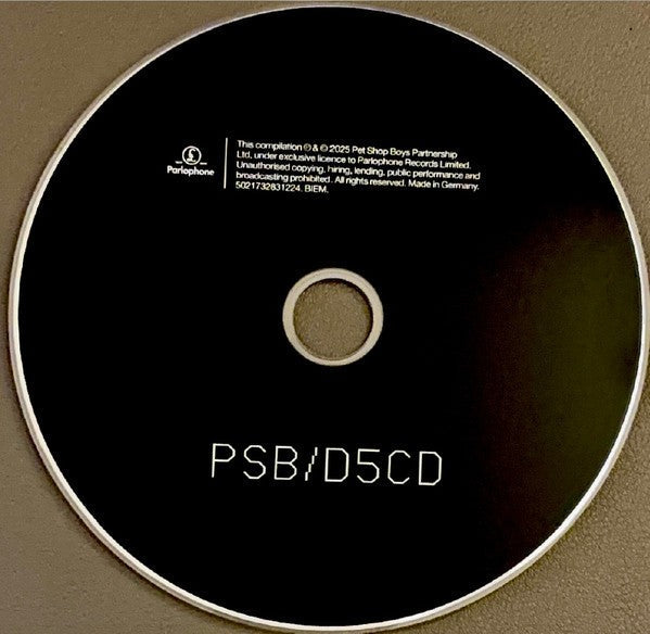 Pet Shop Boys – Disco 5 Music CD