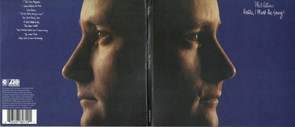Phil Collins – Hello I Must Be Going Music CD
