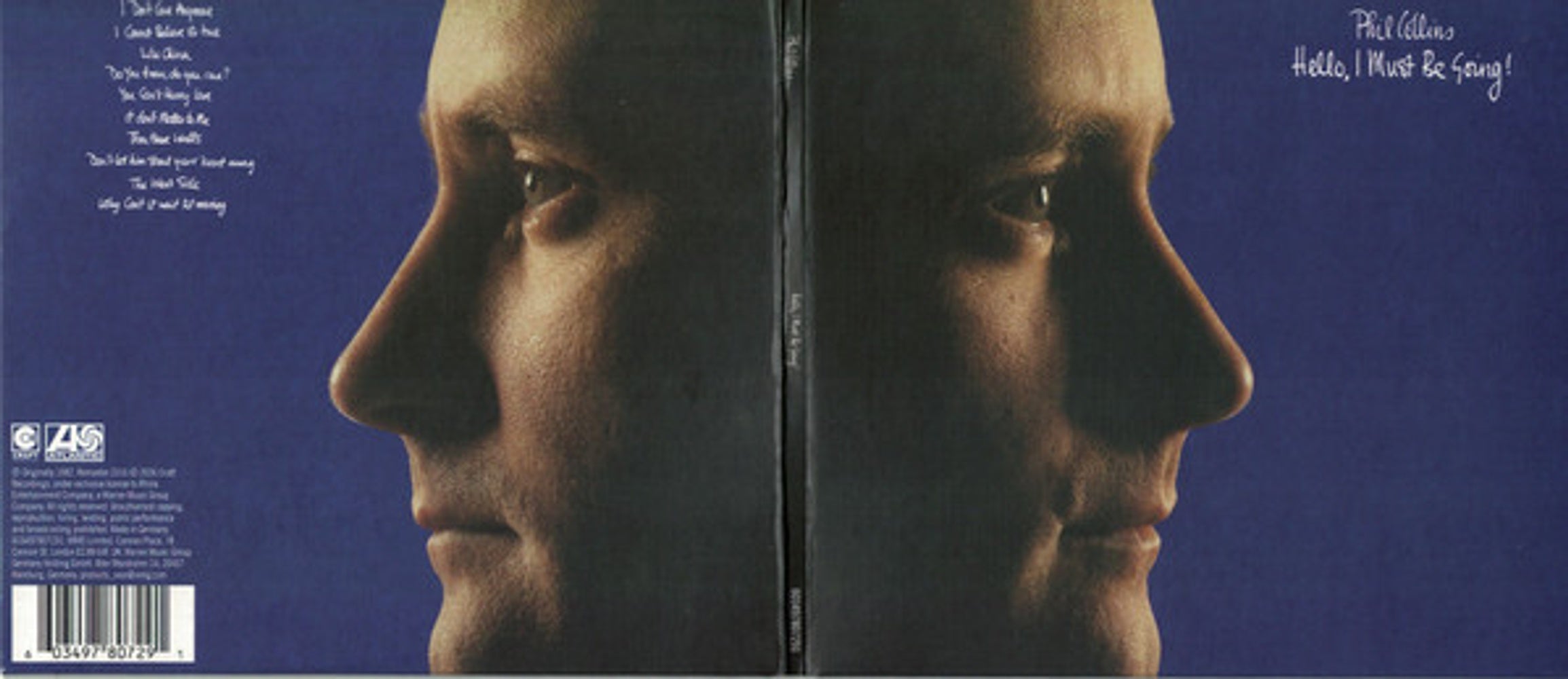 Phil Collins – Hello I Must Be Going Music CD