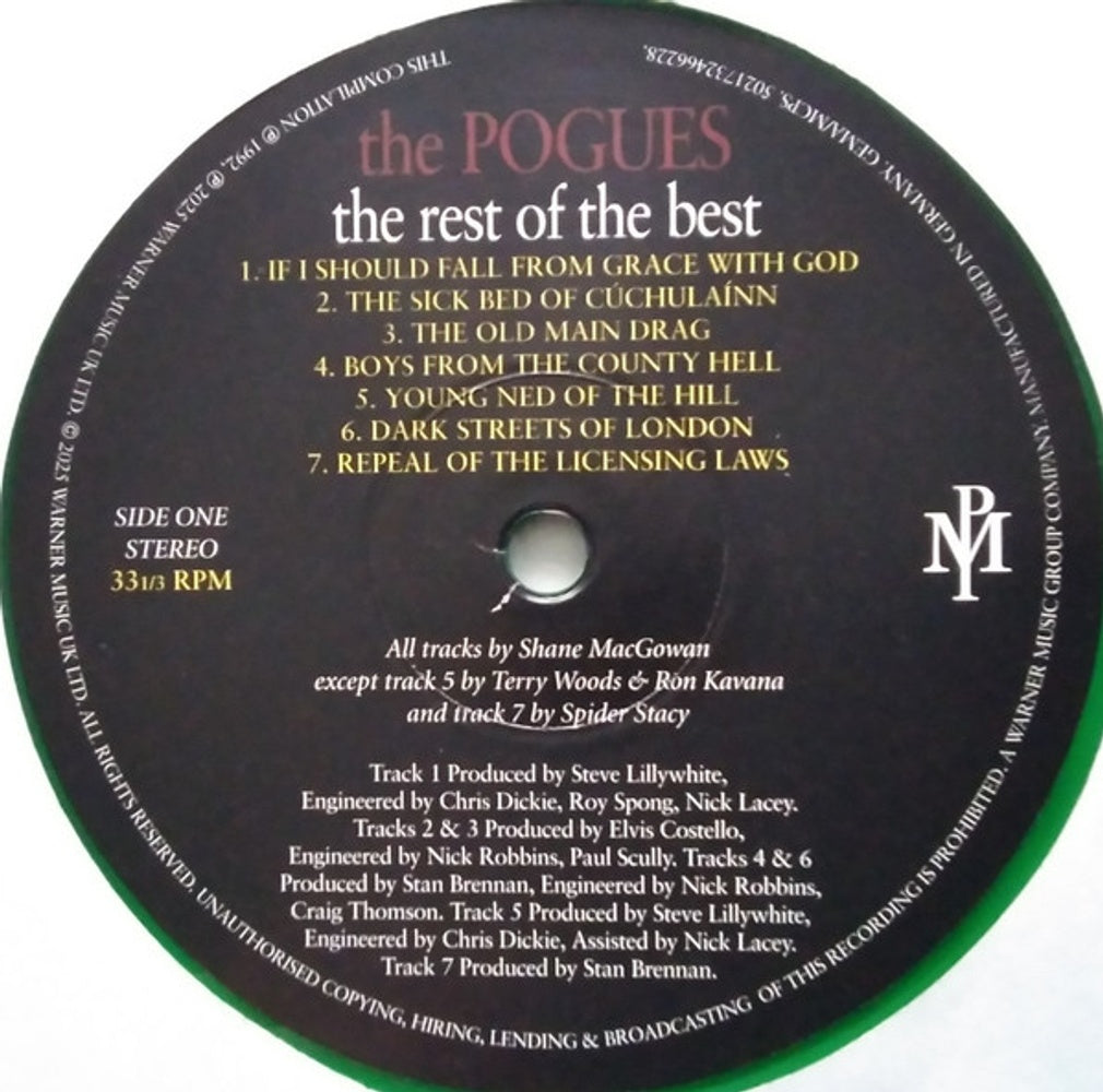 The Pogues – Rest Of The Best (LP Vinyl) Vinyl Record