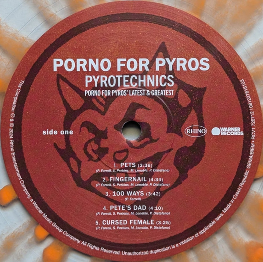 Porno For Pyros – Pyrotechnics: Latest & Greatest (LP Vinyl) Vinyl Record