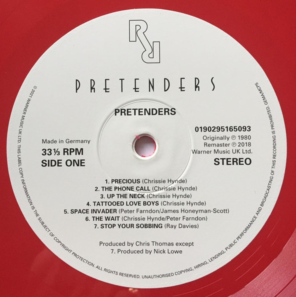 Pretenders – Pretenders (LP Vinyl) Vinyl Record