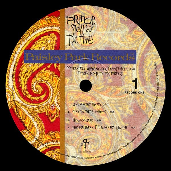 Prince – Sign O’ The Times (2-LP Vinyl) Vinyl Record