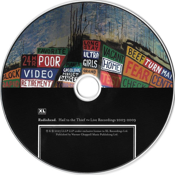 Radiohead – Hail to the Thief Music CD