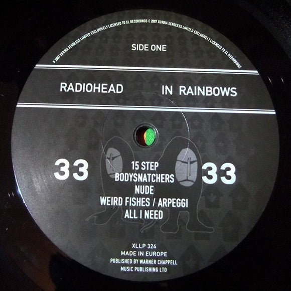 Radiohead – In Rainbows (LP Vinyl) Vinyl Record