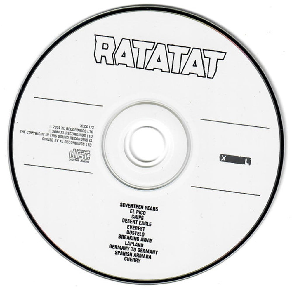 Ratatat – Ratatat Music CD