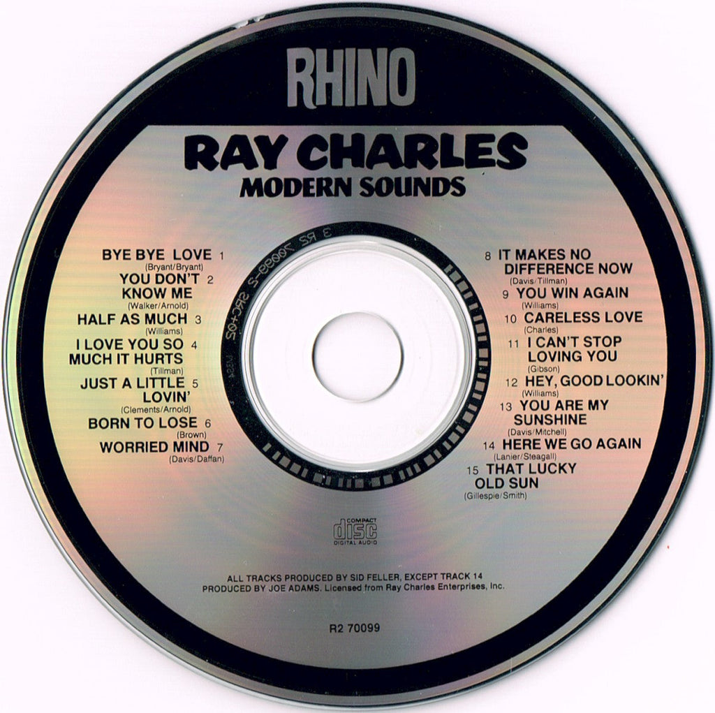 Ray Charles – Modern Sounds In Country And Western Music Music CD