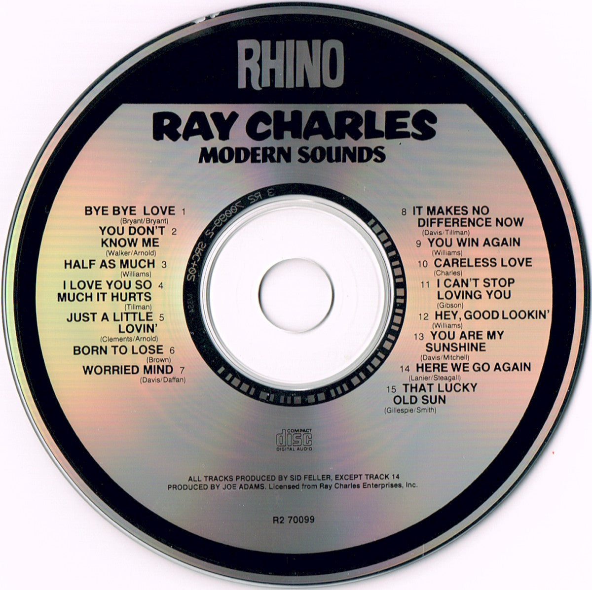 Ray Charles – Modern Sounds In Country And Western Music Music CD