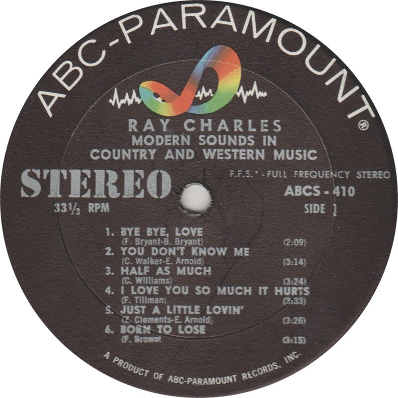 Ray Charles – Modern Sounds In Country And Western Music (LP Vinyl) Vinyl Record