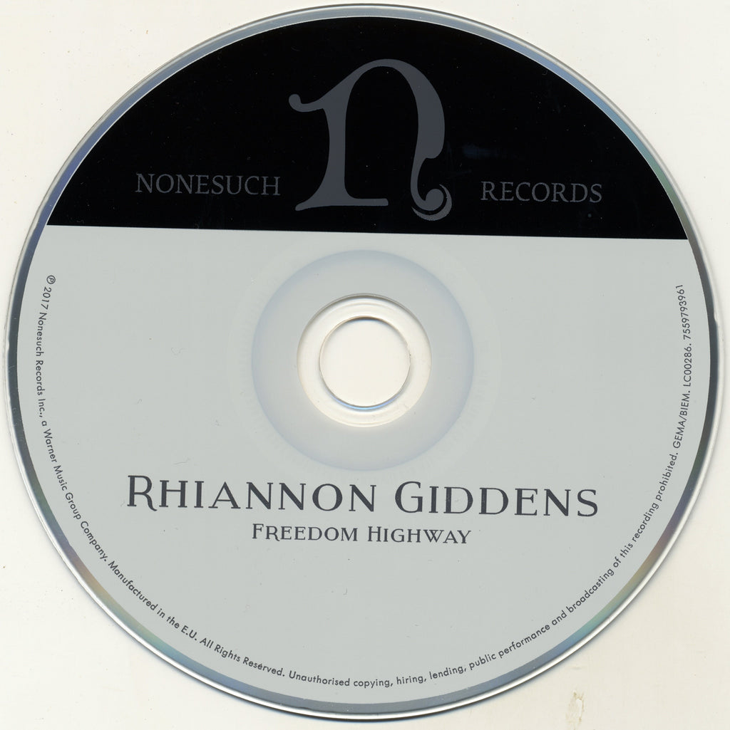 Rhiannon Giddens – Freedom Highway Music CD