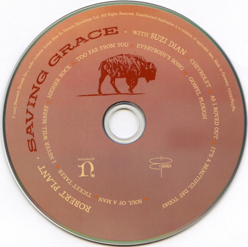 Robert Plant – Saving Grace Music CD