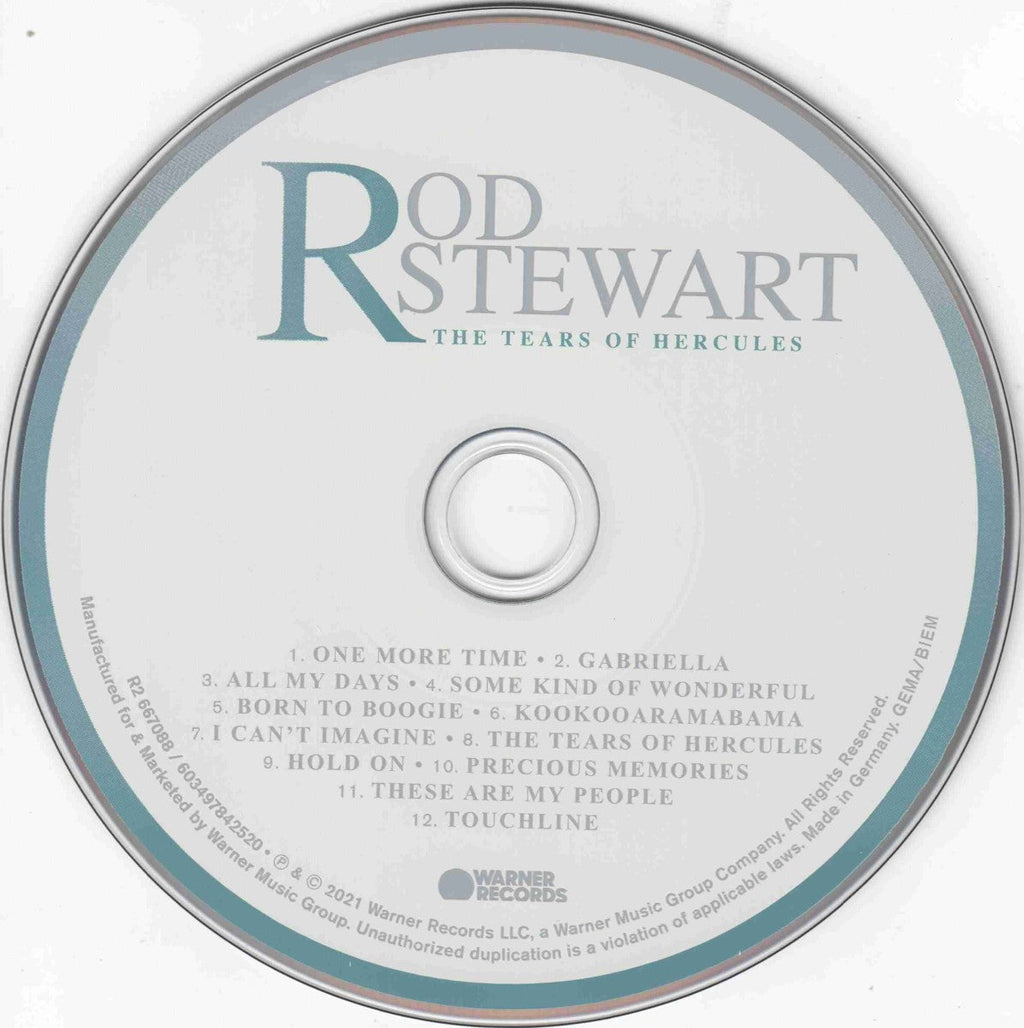 Rod Stewart – The Tears Of Hercules Music CD