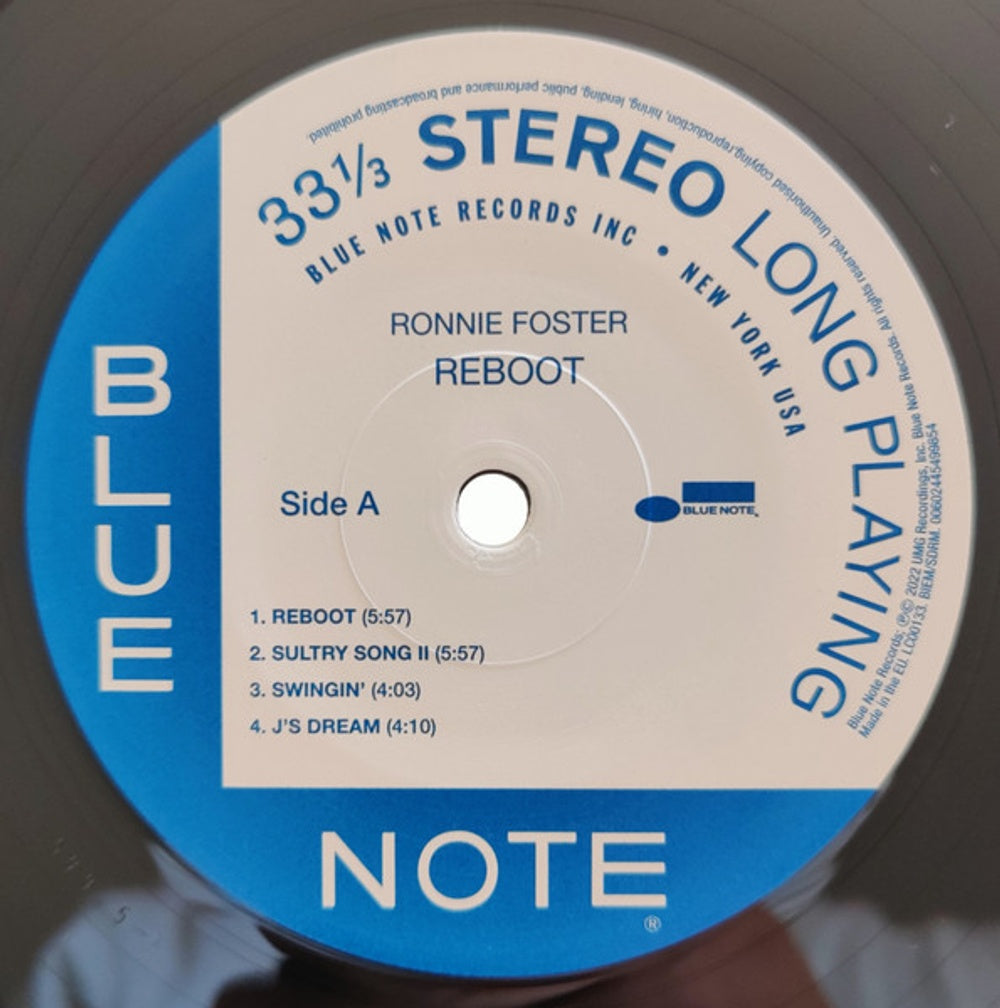 Ronnie Foster – Reboot (LP Vinyl) Vinyl Record