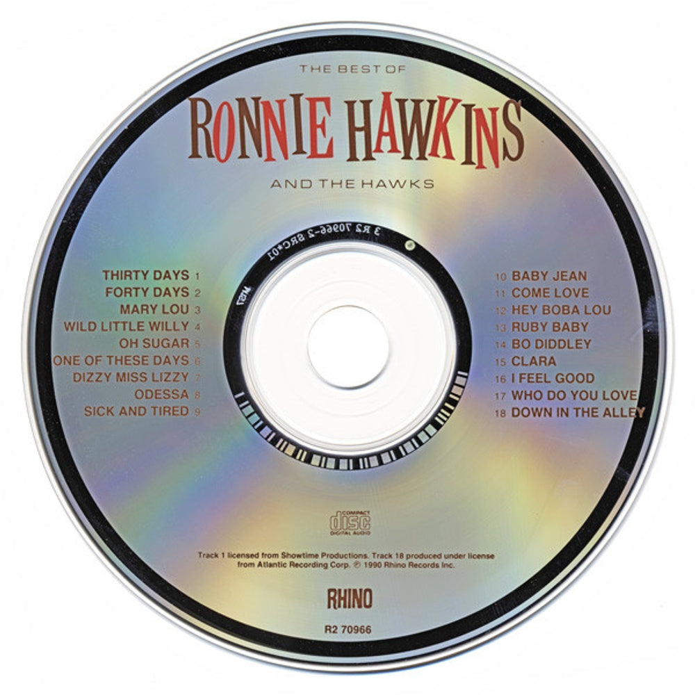 Ronnie Hawkins & The Hawks – Best Of Music CD