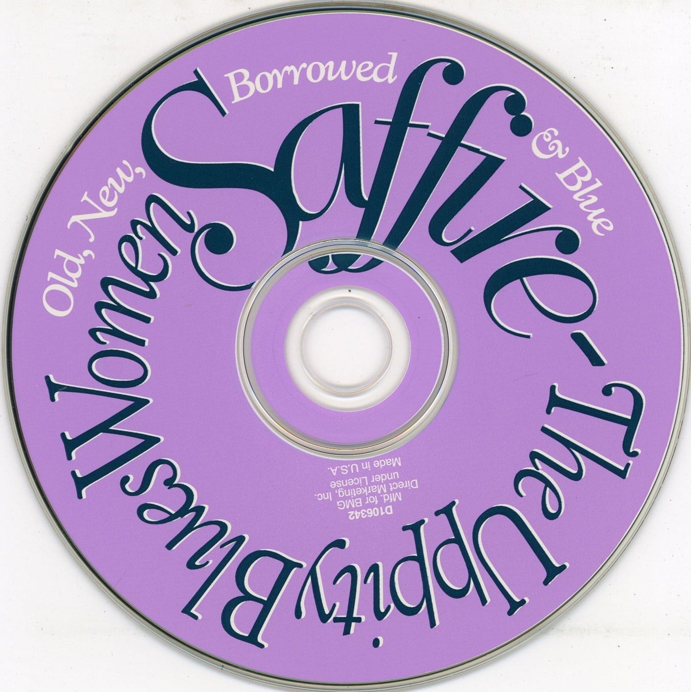 Saffire-The Uppity Blues Women – Old New Borrowed & Blue Music CD