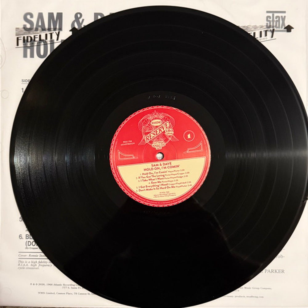 Sam & Dave – Hold On I'm Comin' (LP Vinyl) Vinyl Record