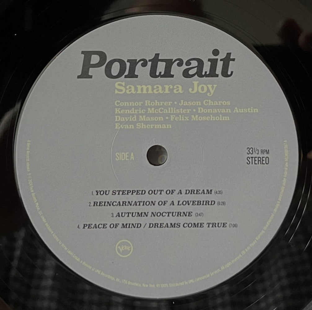 Samara Joy – Portrait (LP Vinyl) Vinyl Record
