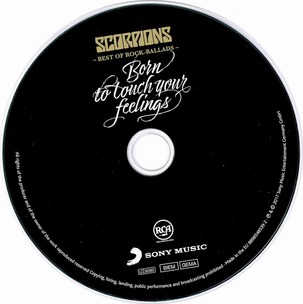 Scorpions – Born To Touch Your Feelings Music CD
