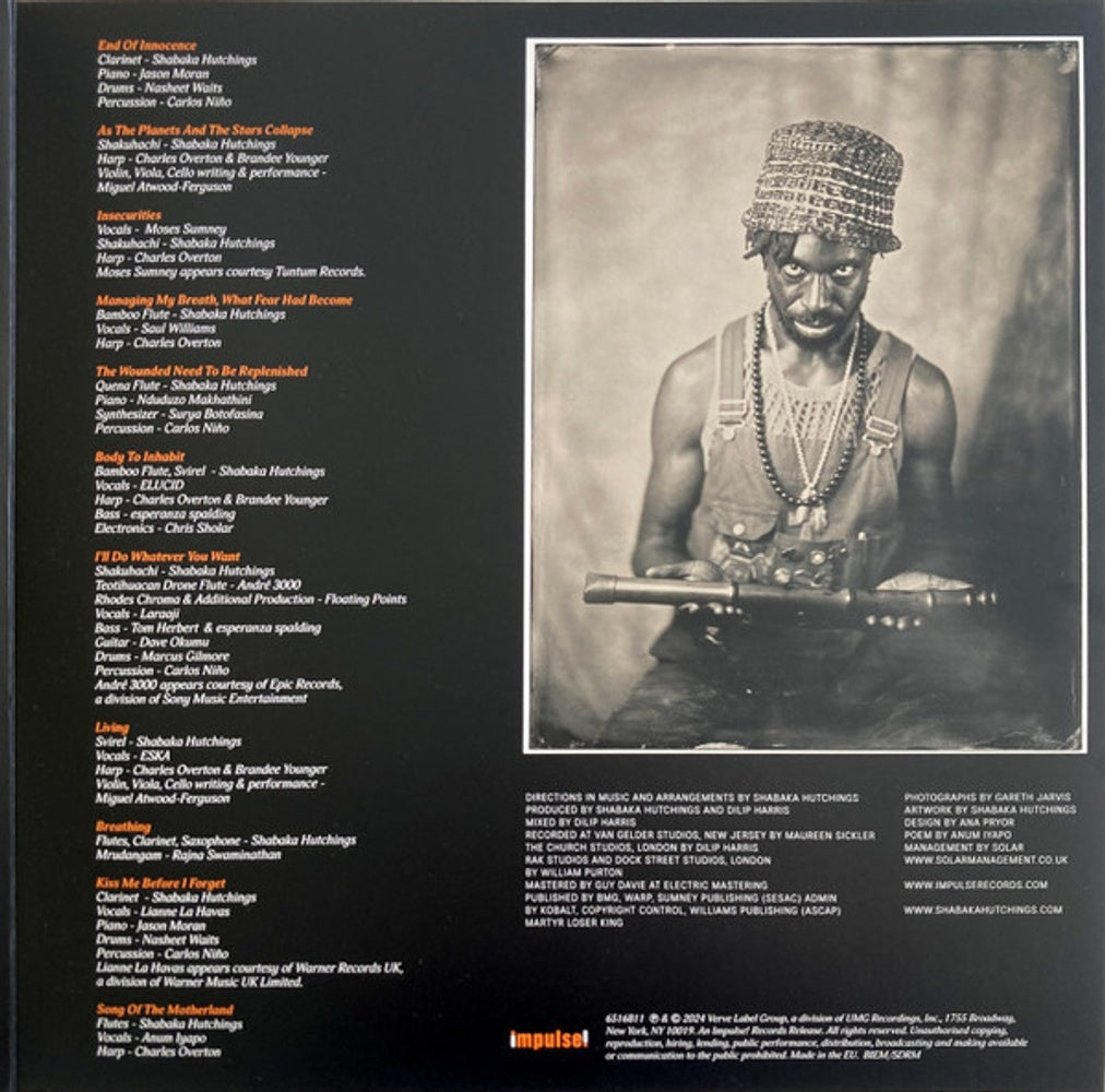 Shabaka – Perceive Its Beauty, Acknowledge Its Grace (LP Vinyl) Vinyl Record