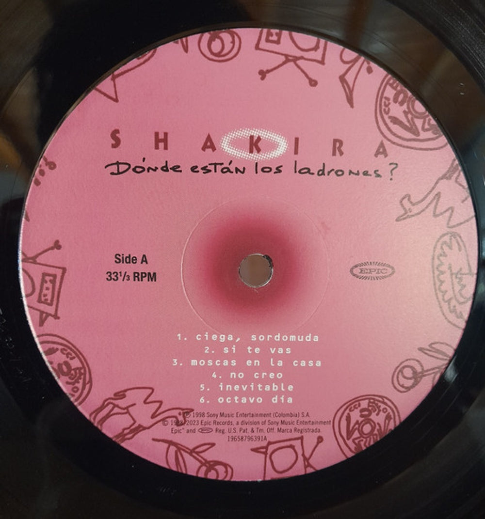 Shakira – Donde Estan Los Ladrones (LP Vinyl) Vinyl Record