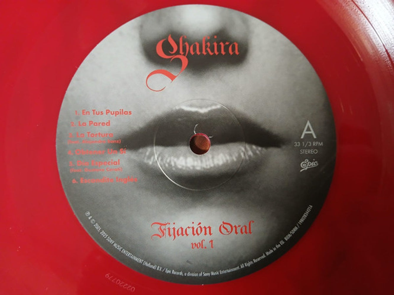 Shakira – Fijacion Oral Vol. 1 (LP Vinyl) Vinyl Record