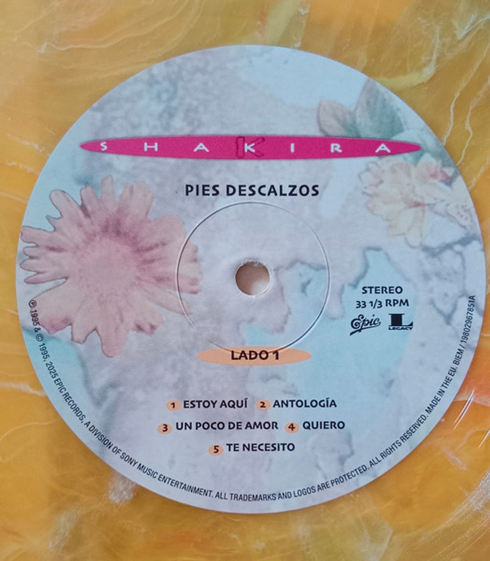Shakira – Pies Descalzos (LP Vinyl) Vinyl Record