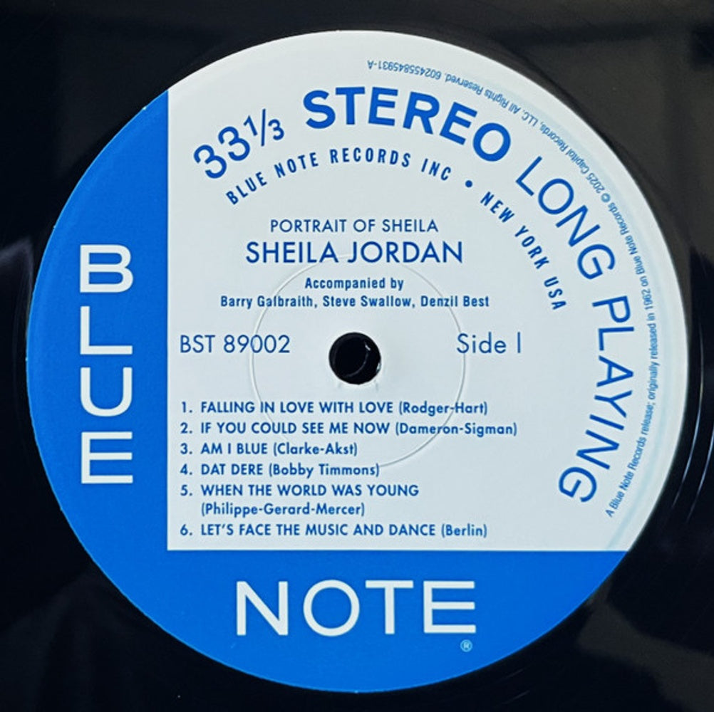 Sheila Jordan – Portrait Of Sheila (LP Vinyl) Vinyl Record