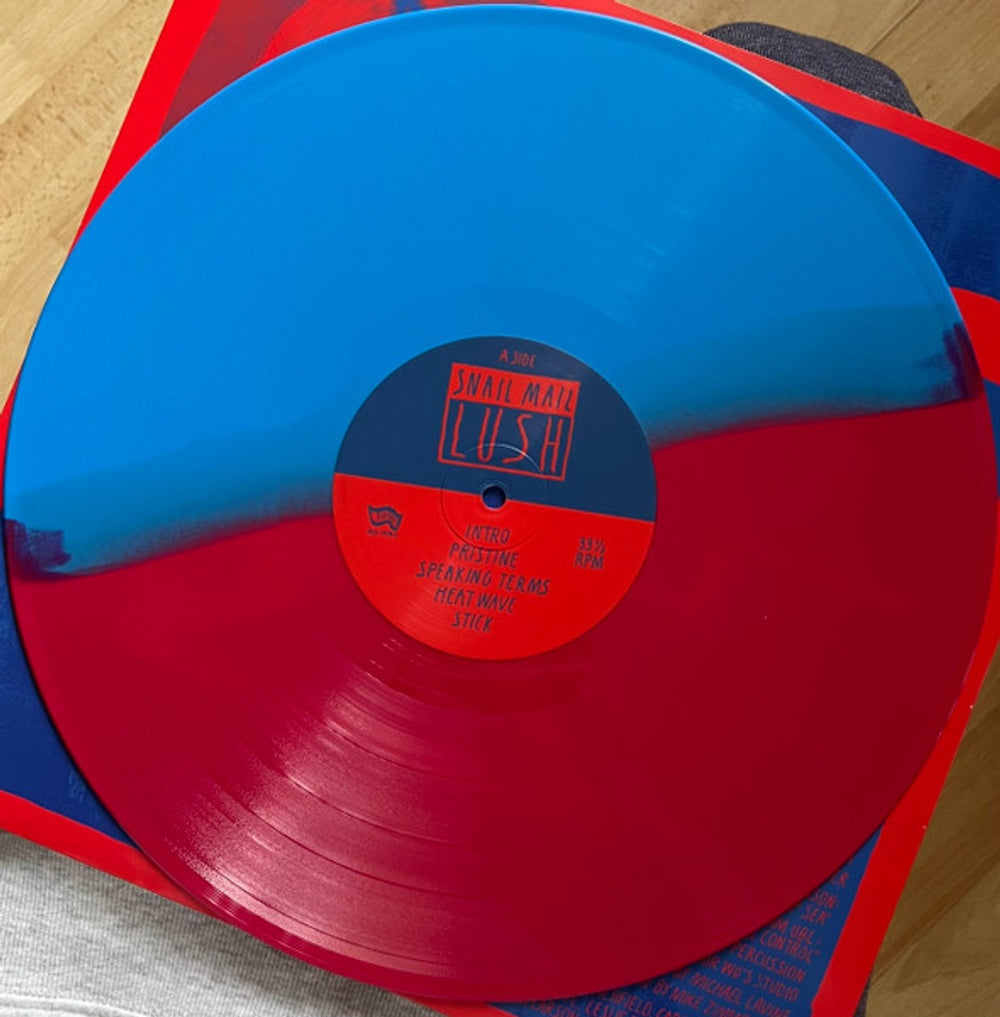 Snail Mail – Lush (LP Red/Blue Vinyl) Vinyl Record
