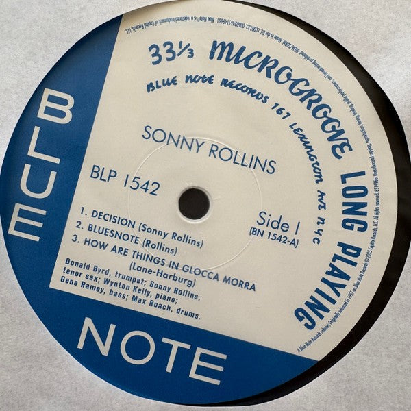 Sonny Rollins – Volume 1 (LP Vinyl) Vinyl Record