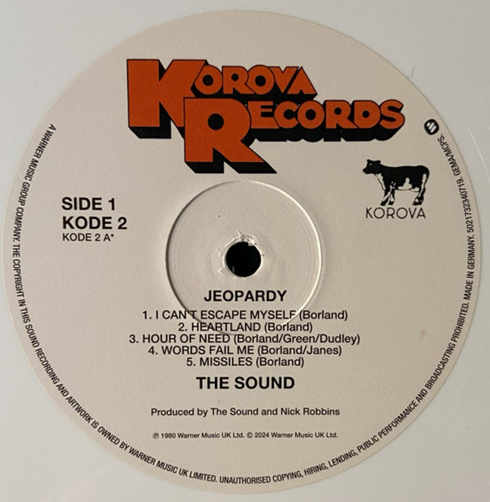 Sound – Jeopardy (LP Vinyl) Vinyl Record