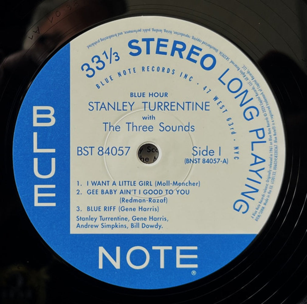 Stanley Turrentine With The 3 Sounds – Blue Hour (LP Vinyl) Vinyl Record
