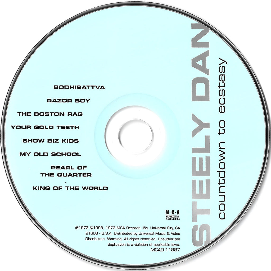 Steely Dan – Countdown To Ecstasy: Remastered Music CD