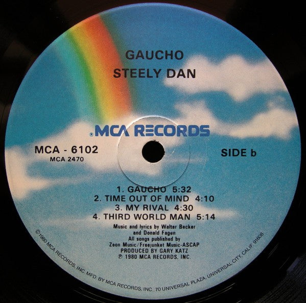 Steely Dan – Gaucho (LP Vinyl) Vinyl Record