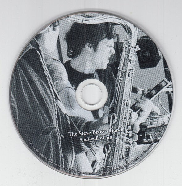 The Steve Brown Band – Soul Full of Sin Music CD