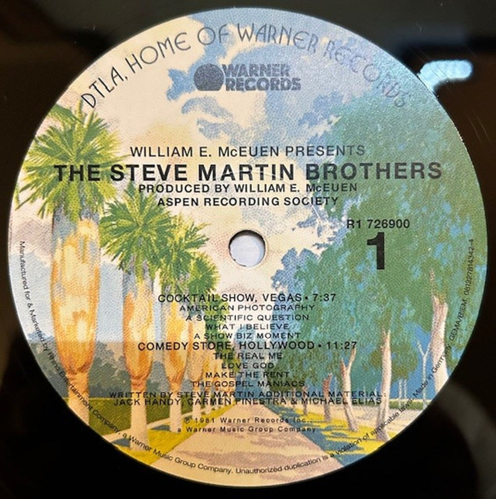 Steve Martin – The Steve Martin Brothers (LP Vinyl) Vinyl Record