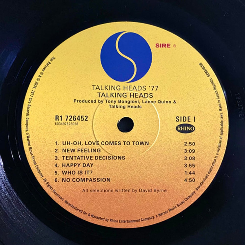 Talking Heads – Talking Heads: 77 (2-LP Vinyl) Vinyl Record