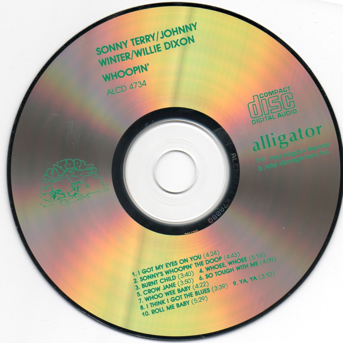 Sonny Terry – Whoopin' Music CD