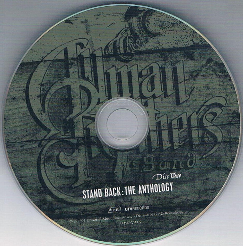 The Allman Brothers Band – Stand Back: Anthology (2-CD) Music CD