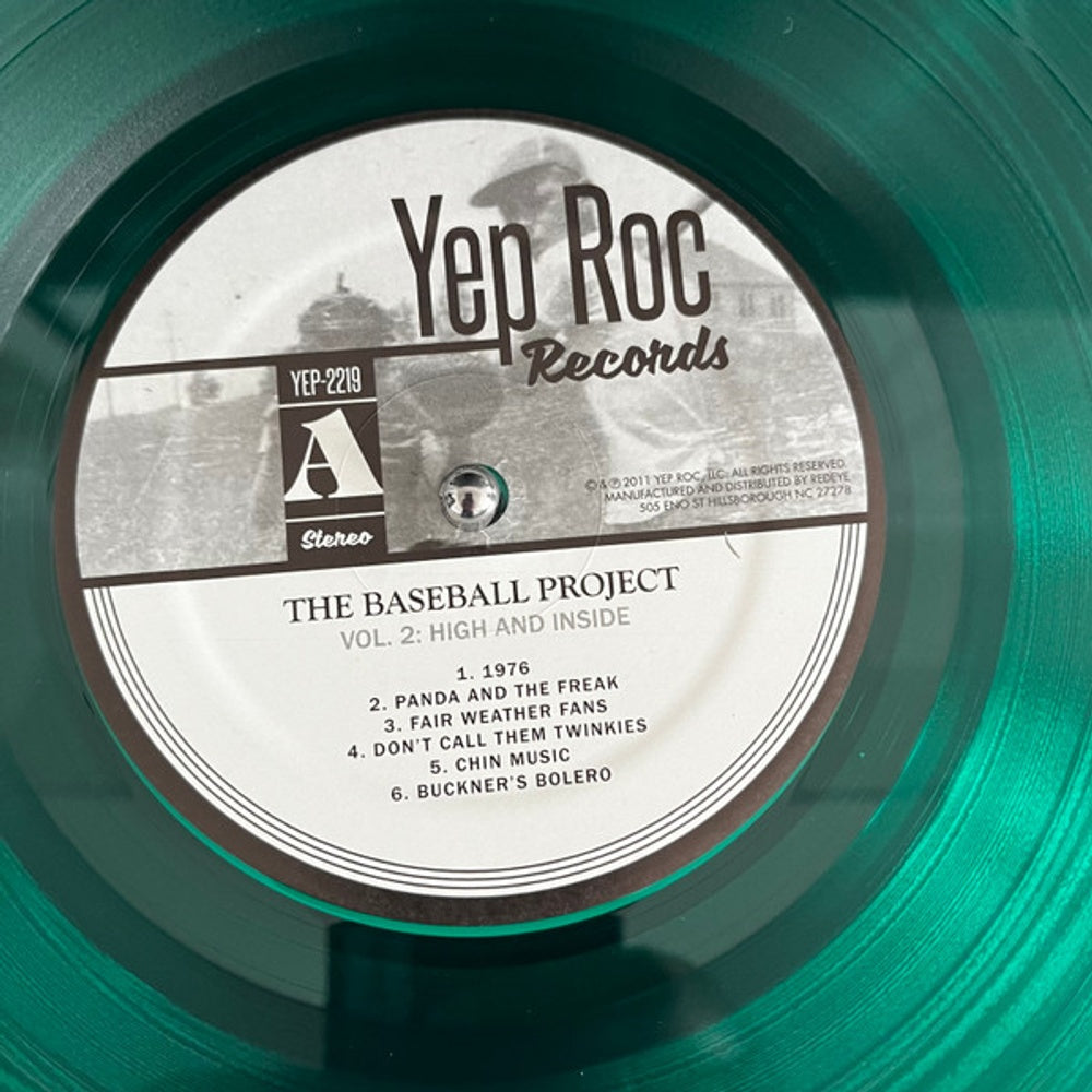The Baseball Project – Volume 2: High And Inside (Clear Green LP Vinyl) Vinyl Record