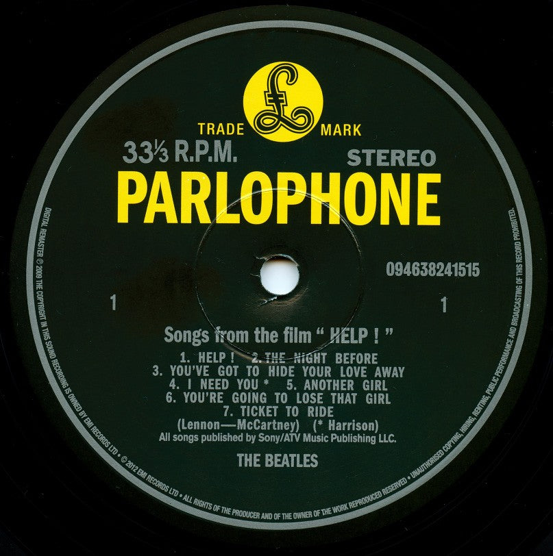 The Beatles – Help (LP Vinyl) Vinyl Record