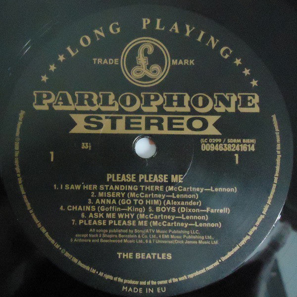 The Beatles – Please Please Me (LP Vinyl) Vinyl Record