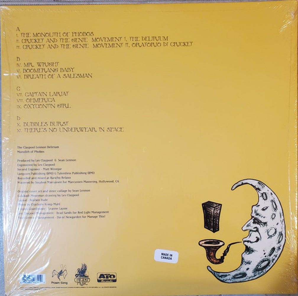 The Claypool Lennon Delirium – Monolith Of Phobos (2-LP Vinyl) Vinyl Record