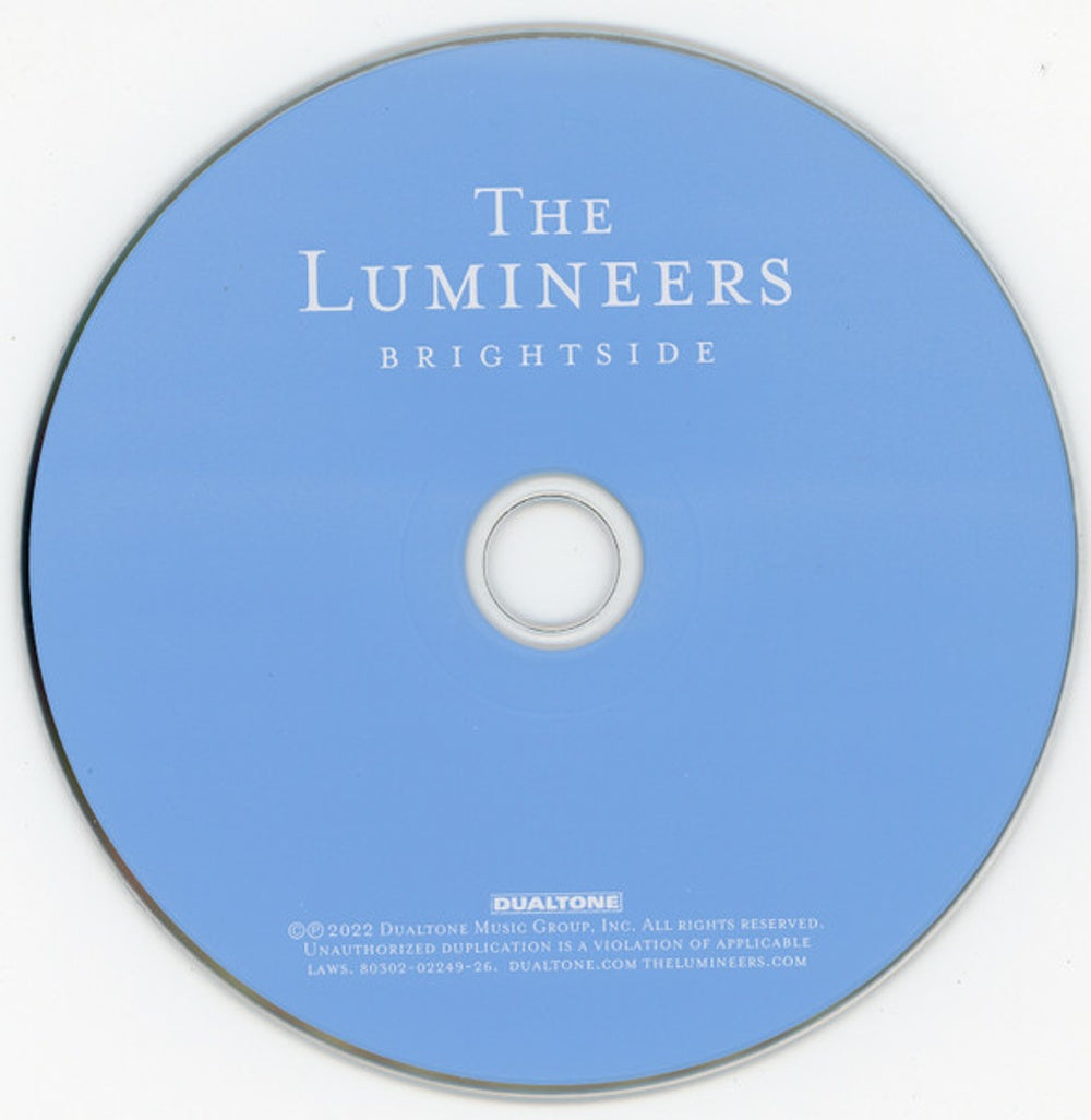 The Lumineers – Brightside Music CD