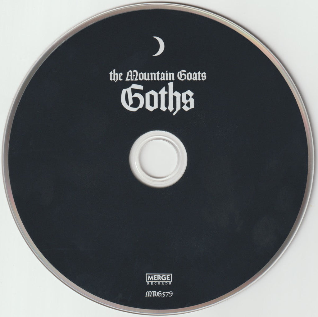 The Mountain Goats – Goths Music CD