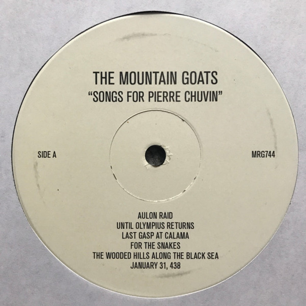 The Mountain Goats – Songs for Pierre Chuvin (LP Vinyl) Vinyl Record
