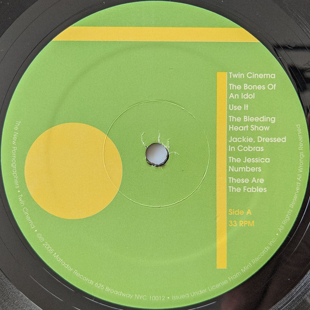 The New Pornographers – Twin Cinema (LP Vinyl) Vinyl Record
