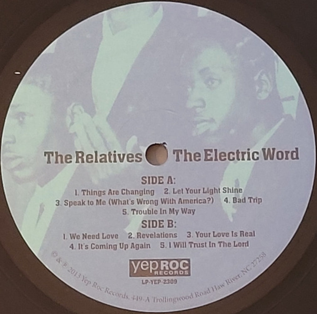The Relatives – Electric Word (LP Vinyl) Vinyl Record