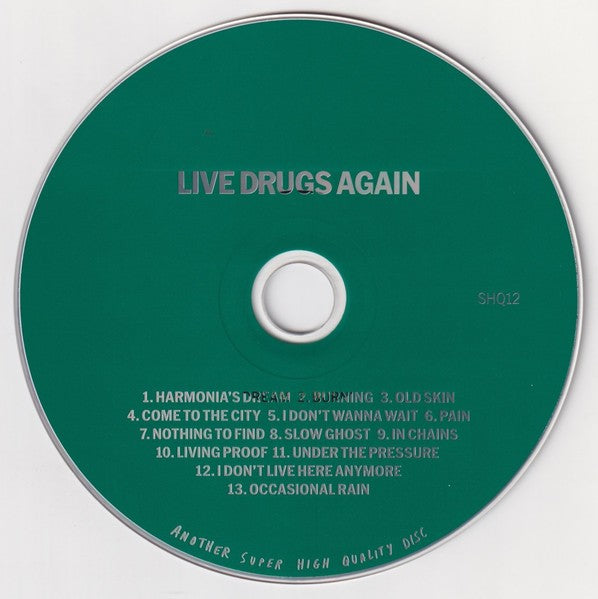 The War On Drugs – Live Drugs Again Music CD